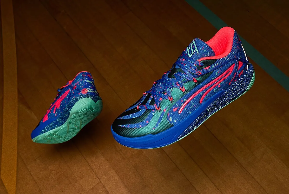 PUMA Stewie 4 “Night Vision” 深度解析：银河美学与硬核性能的WNBA新纪元