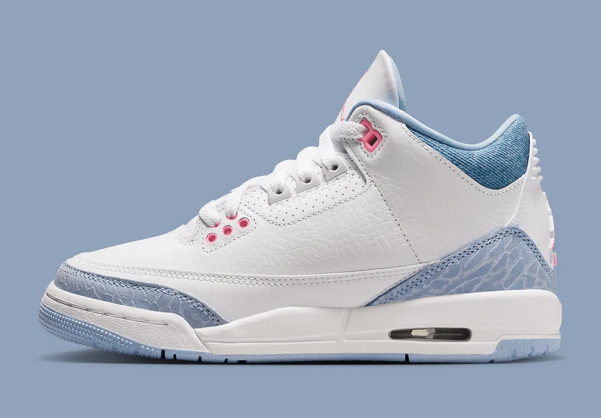 Air Jordan 3 GS “Cobalt Bliss” 2025夏季发布，为儿童带来活力与时尚的完美结合