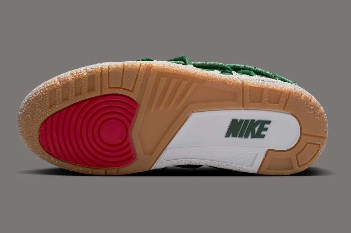 Teyana Taylor Air Jordan 3 Concrete Rose outsole detail