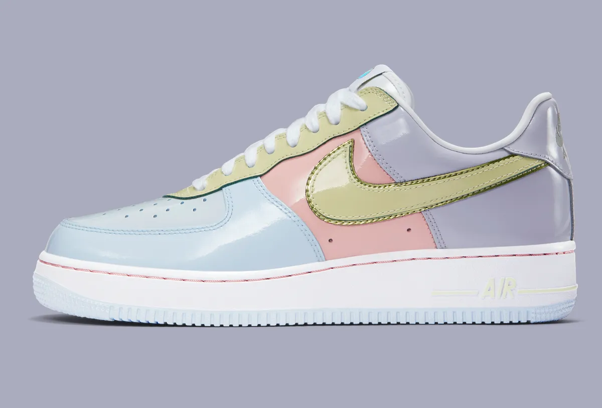 Nike Air Force 1 Low “Easter Egg” 2027 再度回归:时隔十年,漆皮彩蛋经典配色春季发售插图1 Nike Air Force 1 Low “Easter Egg” 2027 再度回归:时隔十年,漆皮彩蛋经典配色春季发售