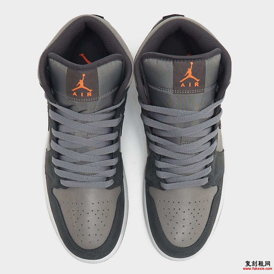 AIR JORDAN 1 MID “NIGHT STADIUM” 万圣节发售 货号：FQ8338-017