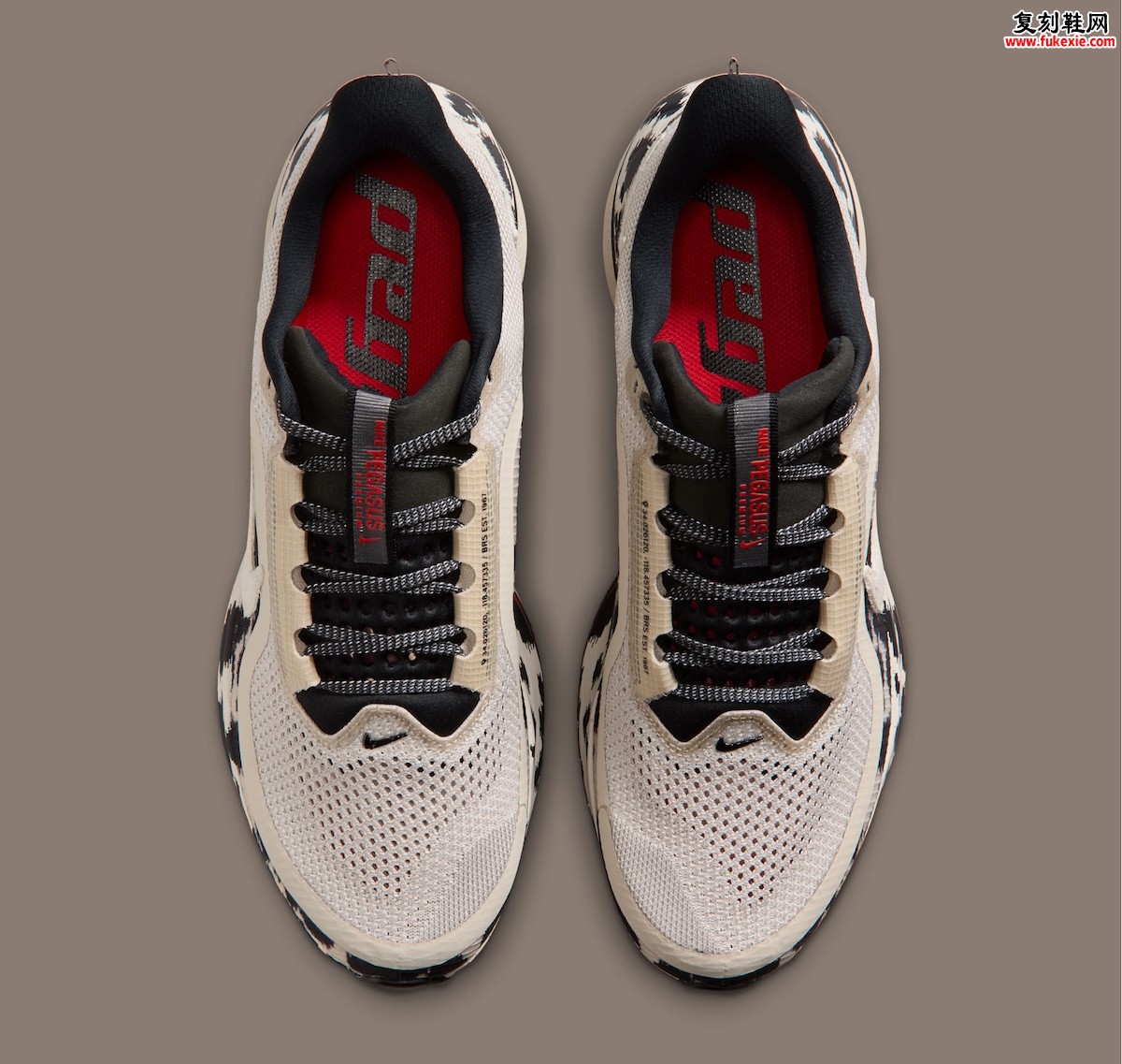 Nike Pegasus Premium “Cow Print” 奶牛纹配色2026秋季发售：全掌可视Air Zoom + ZoomX三重缓震