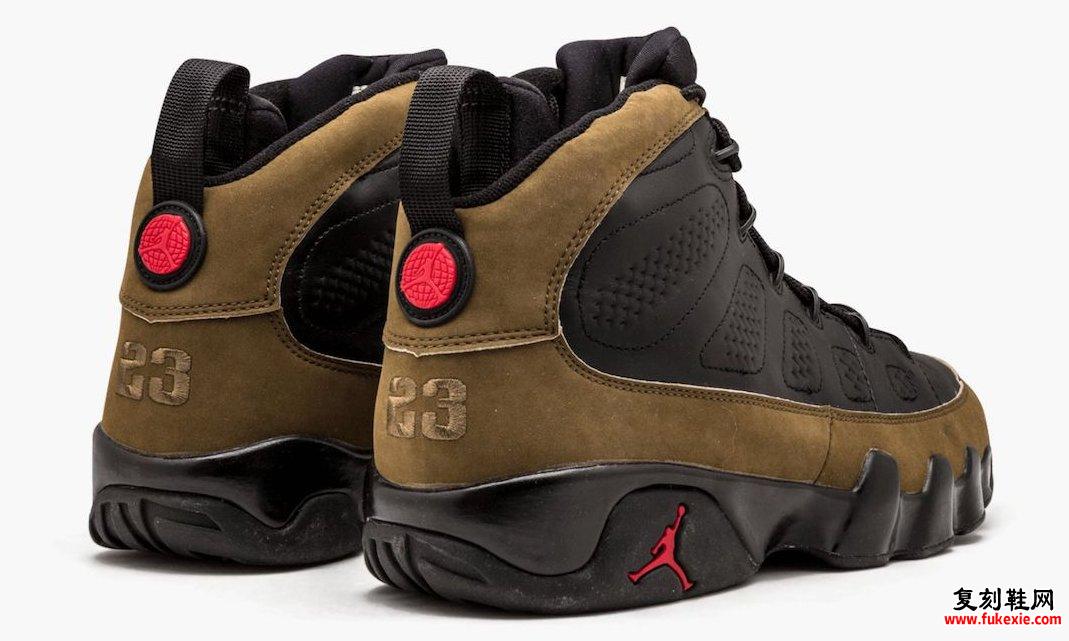 AIR JORDAN 9 “OLIVE” 将于 2024 年假期回归 抢先欣赏