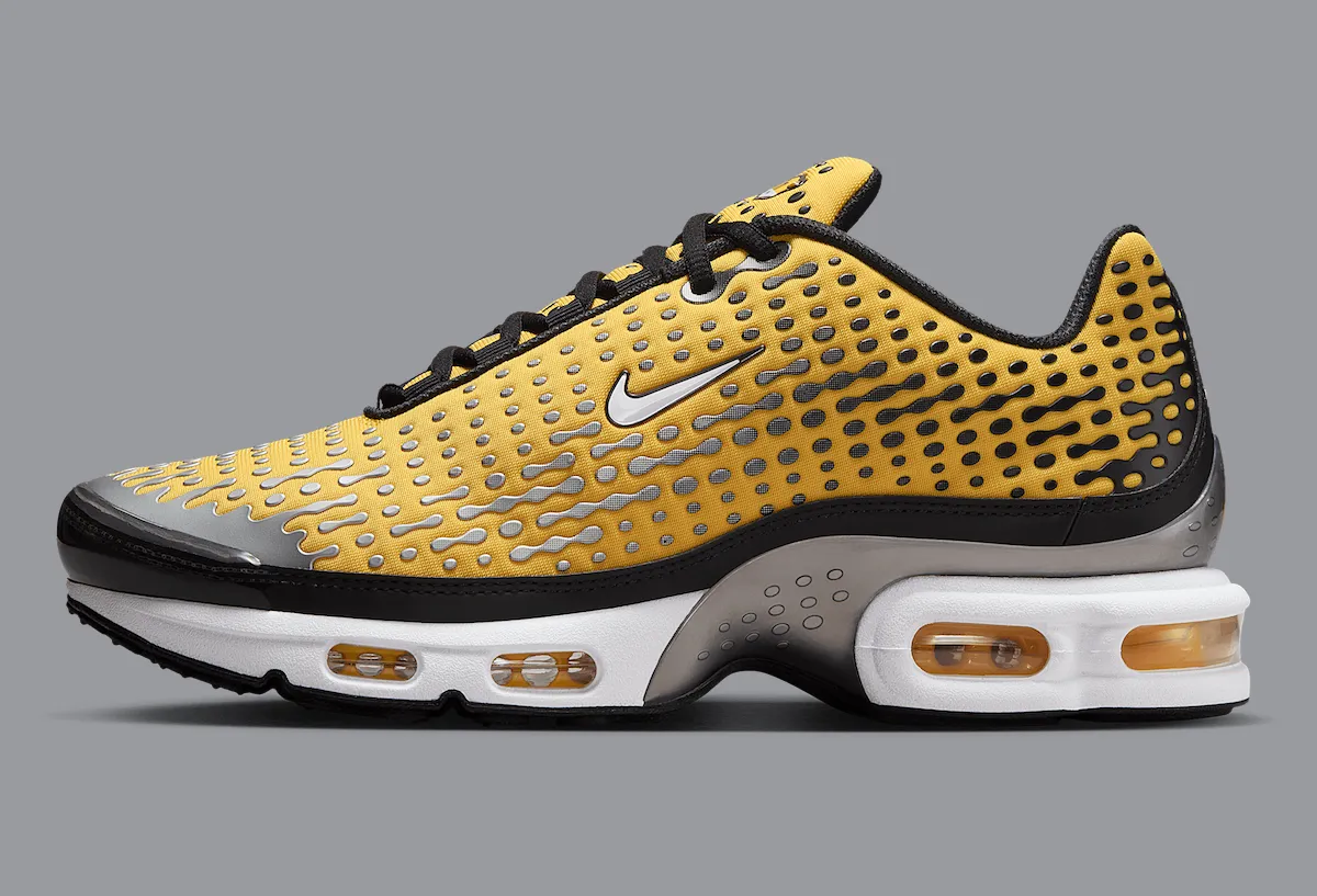 耐克Air Max Plus VII学院黄20周年复刻HQ2197-700发售，调校气垫科技回归