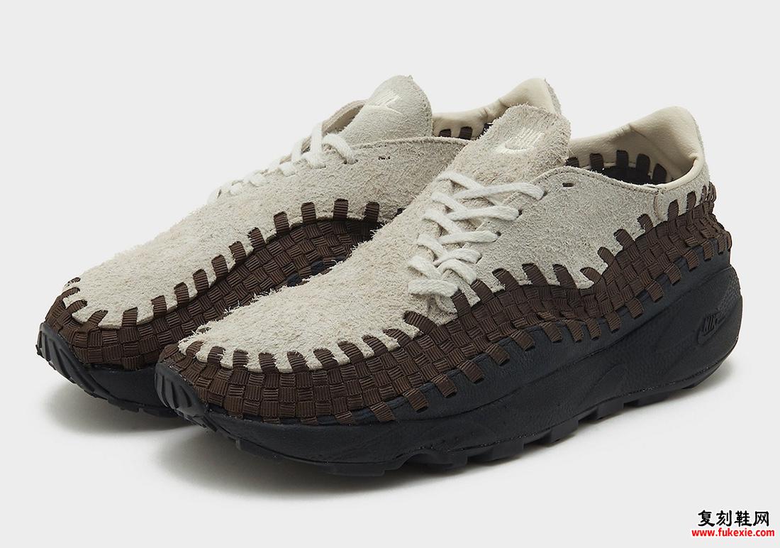 NIKE AIR FOOTSCAPE WOVEN“PHANTOM/EARTH” 2024 年春季发布