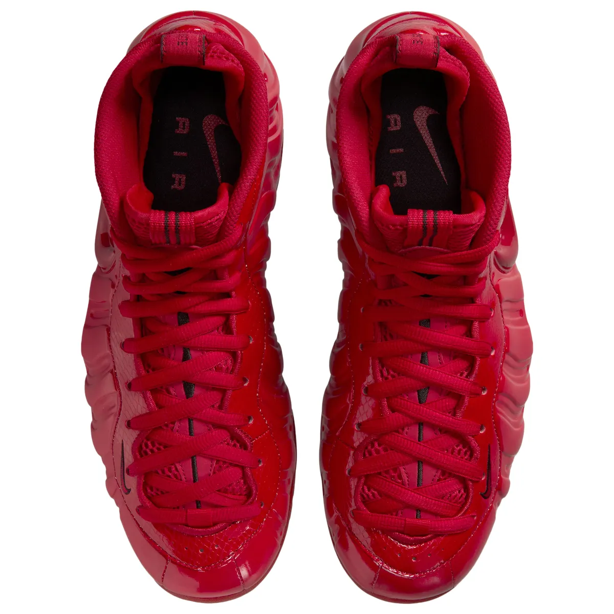 Nike Air Foamposite Pro “Gym Red” 耐克喷泡红十月配色2026年5月复刻,全红鞋身光泽质感回归