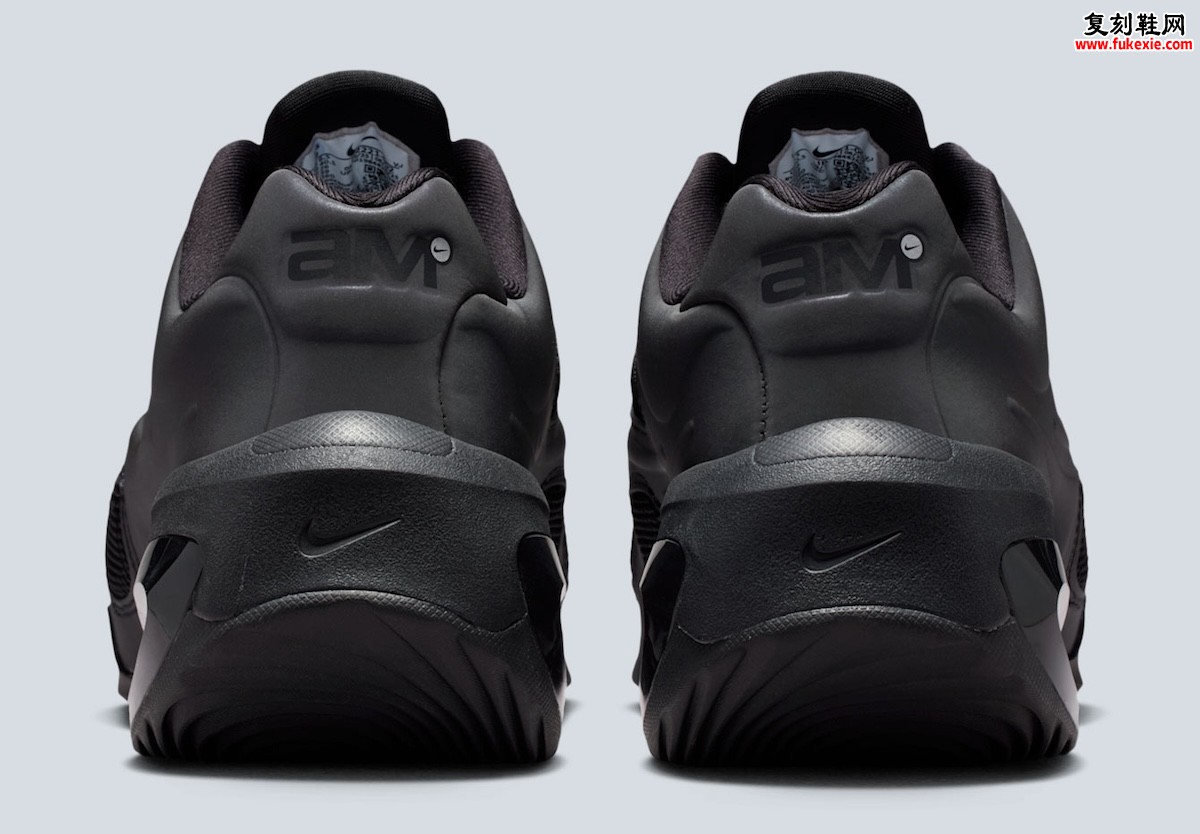 Nike Air Max Muse“黑彩”登场,2025秋季最值得期待的未来感跑鞋来袭