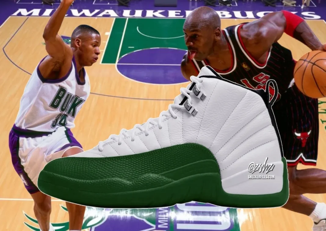 Air Jordan 12 “Bucks” “雄鹿”绿白配色2026年秋季发售 致敬雷·阿伦PE版本