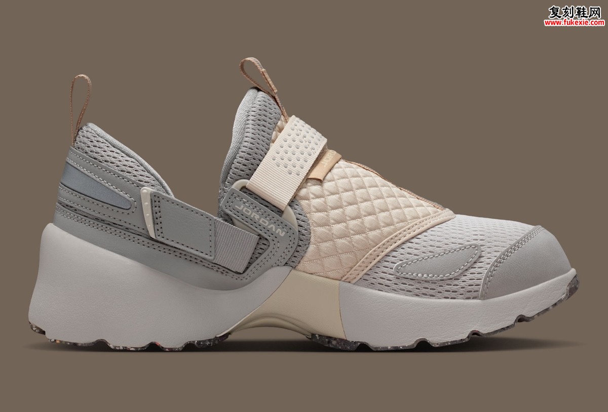 层次化构型下的功能美学:Jordan Trunner LX 新配色以石材灵感演绎复古训练鞋新风尚