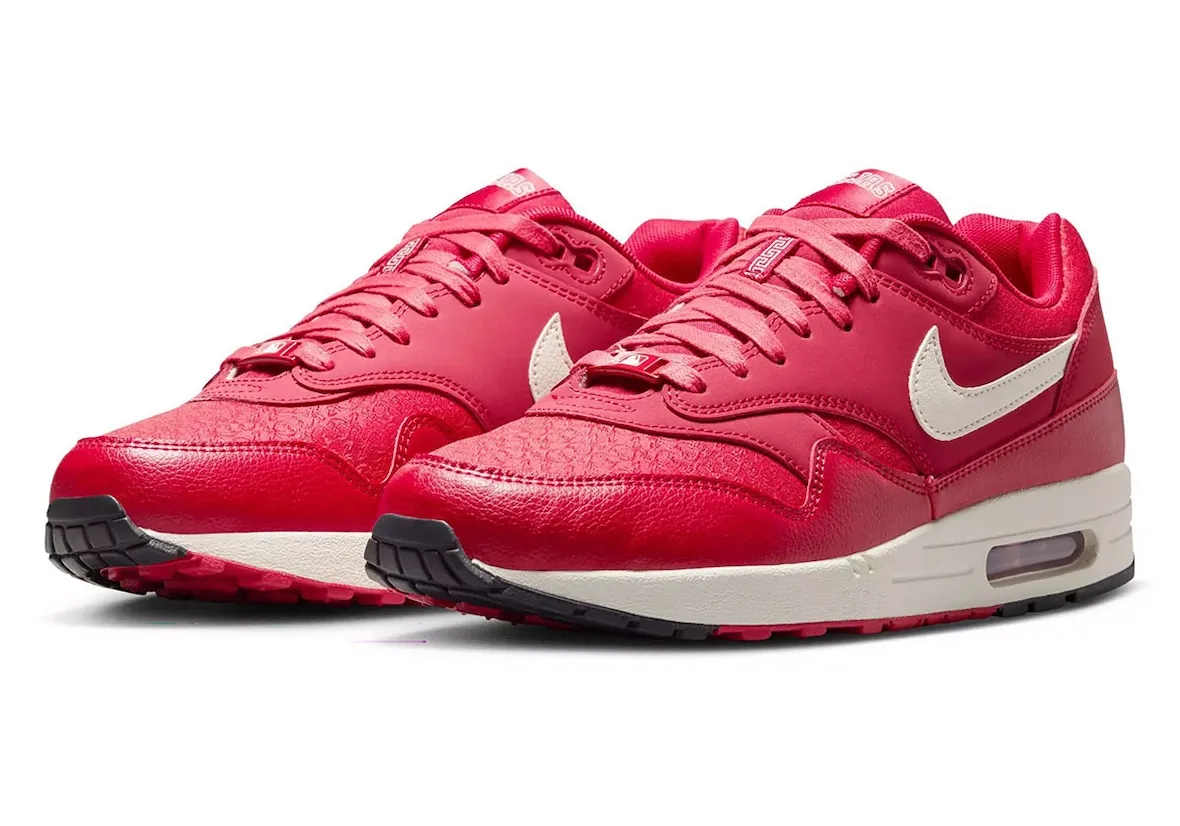 Nike Air Max 1“Texas Rangers”MLB城市联结2026：胭脂虫红羊八谷鞋面勾连德州百年文化缩略图