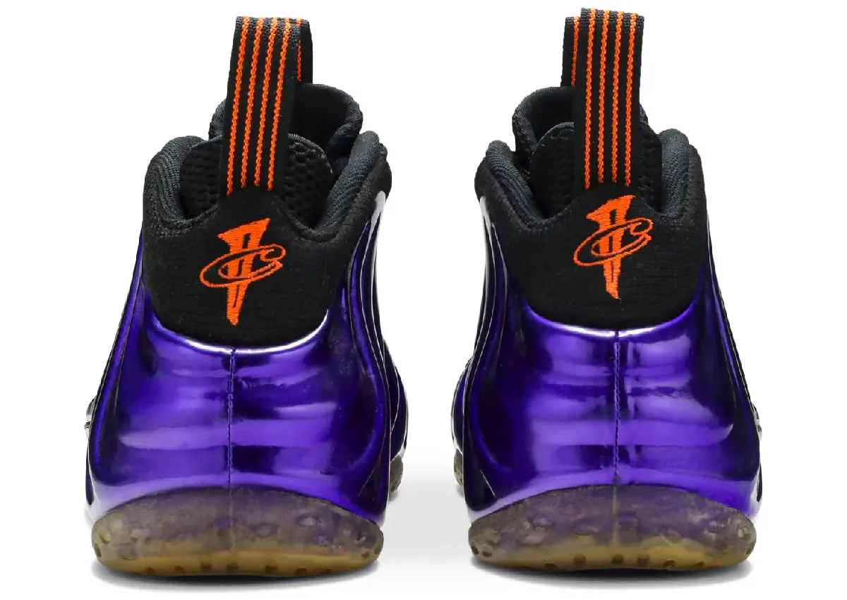 Nike Air Foamposite One“尼菲克斯太阳”2027年春季复刻，电光紫鞋身搭配橙黑细节