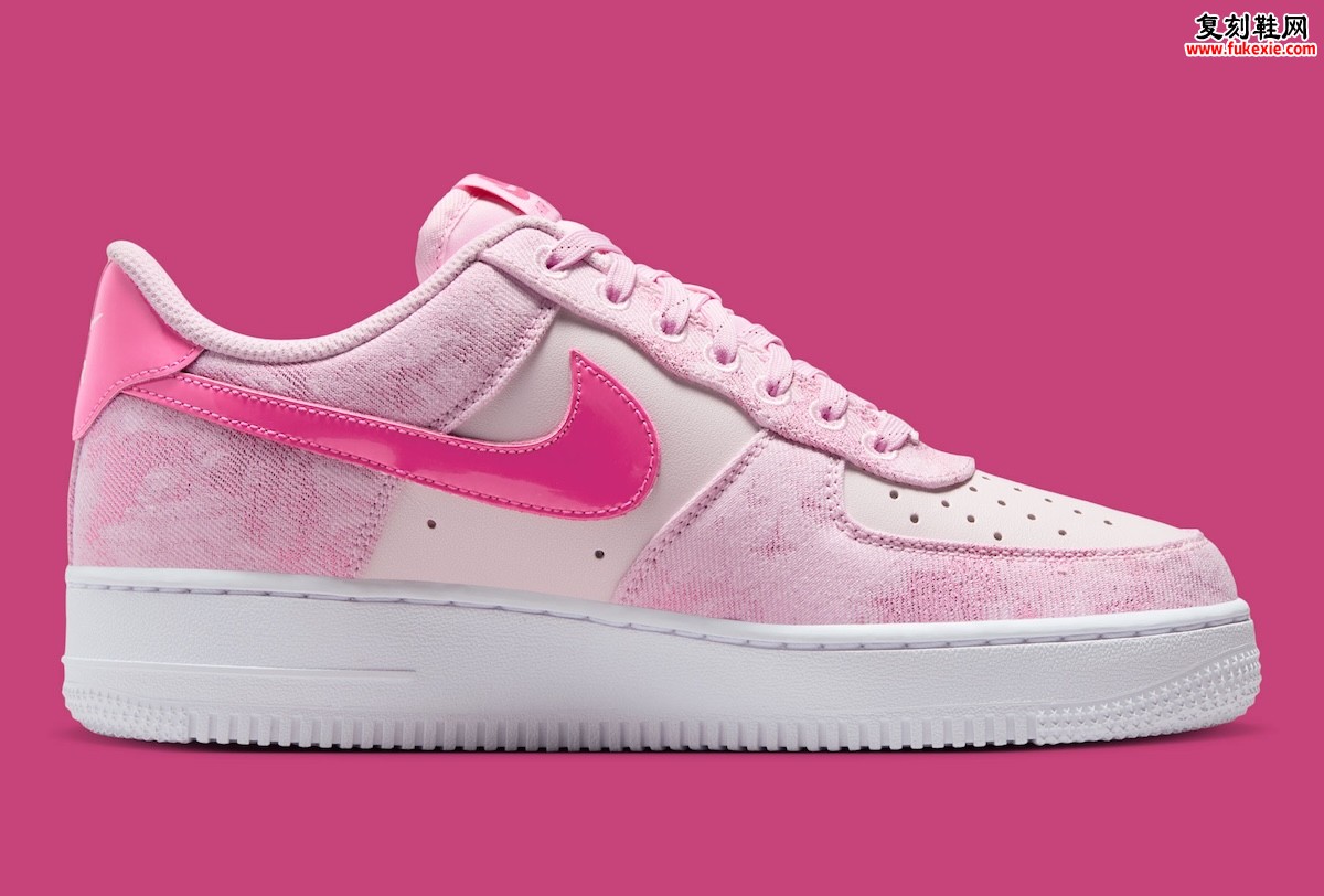 Nike Air Force 1 Low“Pink Foam”2026夏季发售,粉润皮革搭配织物注入甜美复古气息