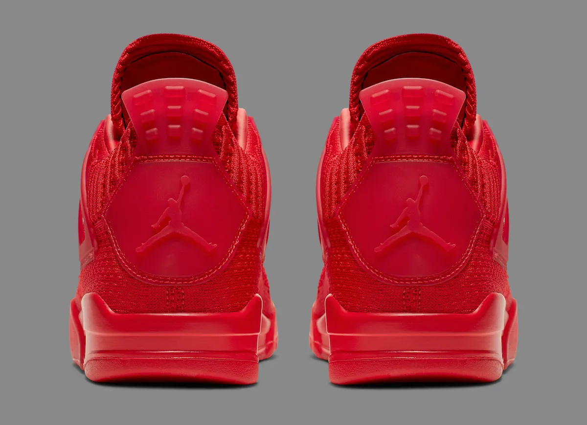 Air Jordan 4 Flyknit “University Red”大学红配色 回顾2019年最大胆的编织改造