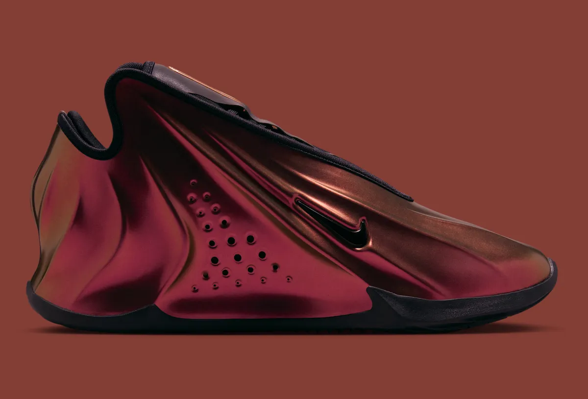 铜色幻镜：Nike GT Future ‘金属红铜’ 以Foamposite基因重塑未来篮球美学