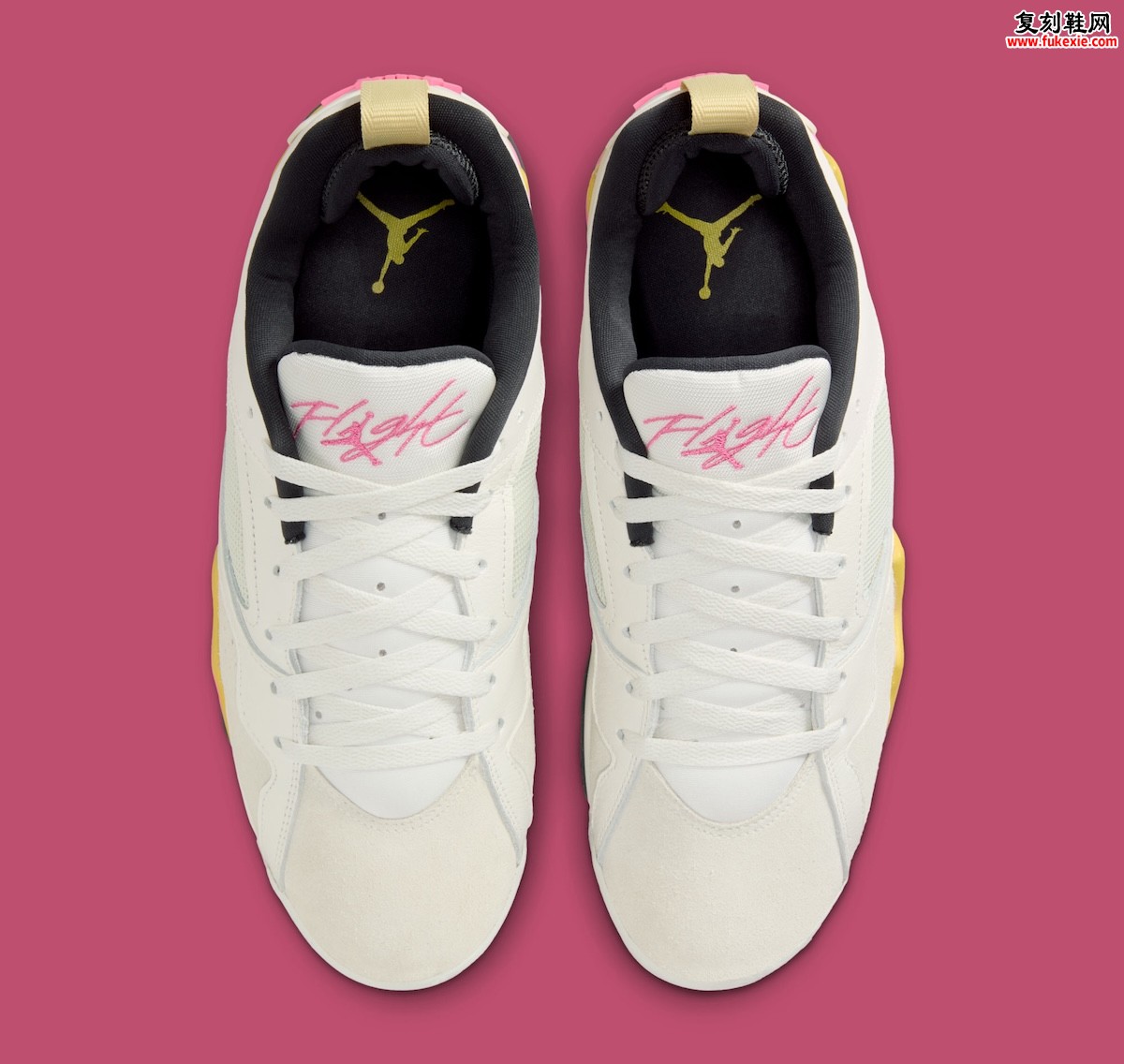 乔丹MVP 92「粉红柠檬」2026年春季发售 AJ7设计基因融合休闲风尚