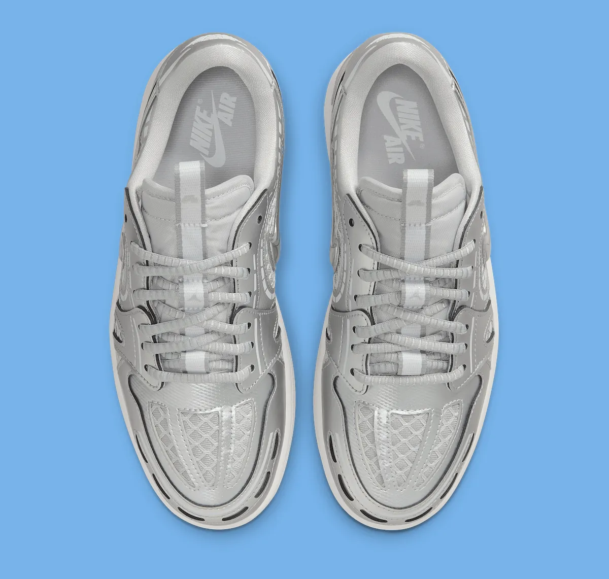 Air Jordan 1 Low MM V3 “Metallic Silver” 2025秋季深度解析：未来主义与解构美学的碰撞