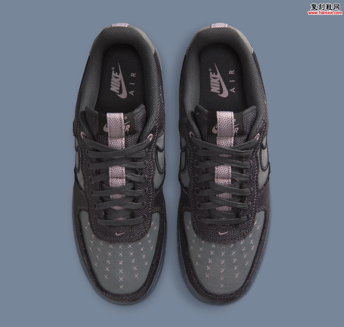 褪色帆布与做旧美学：Nike Air Force 1 Low ‘浅紫矿灰’ 以工装灵感书写2026春季新叙事