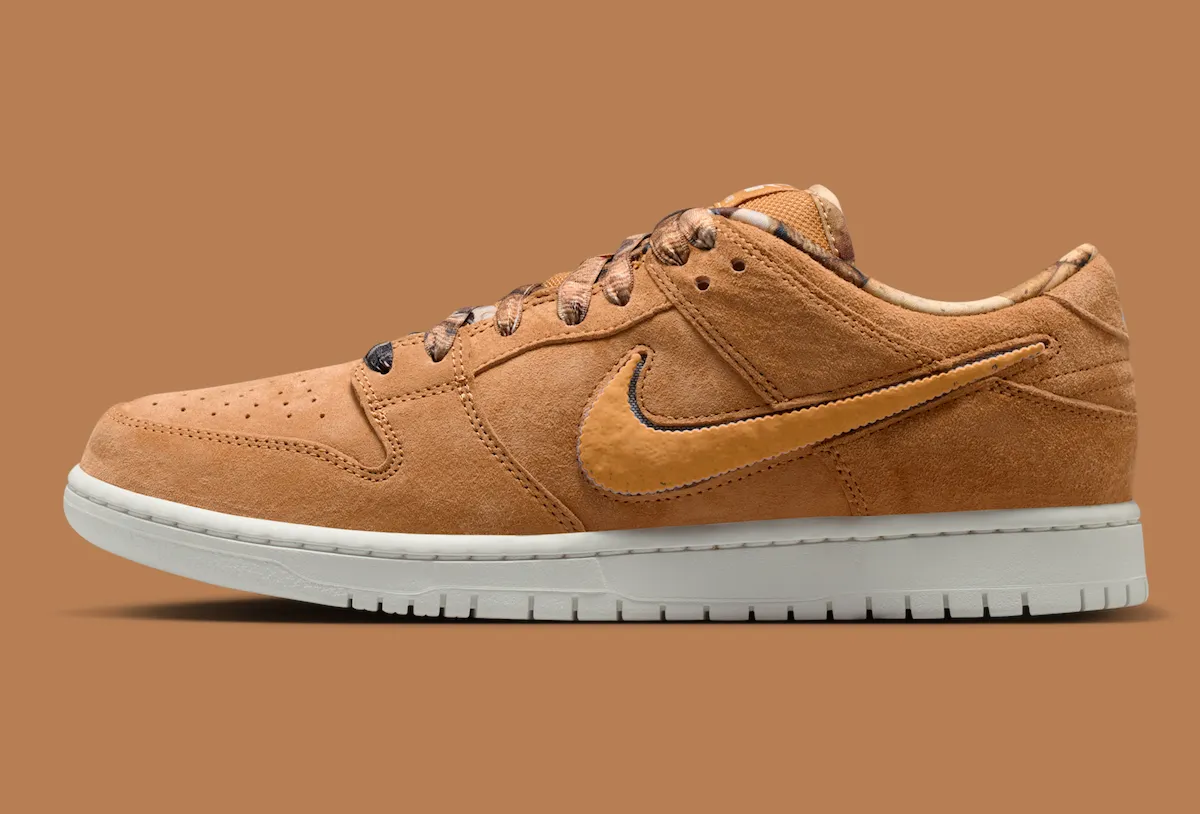 NOTE Manchester x Nike SB Dunk Low Brew and Biscuits official side view
