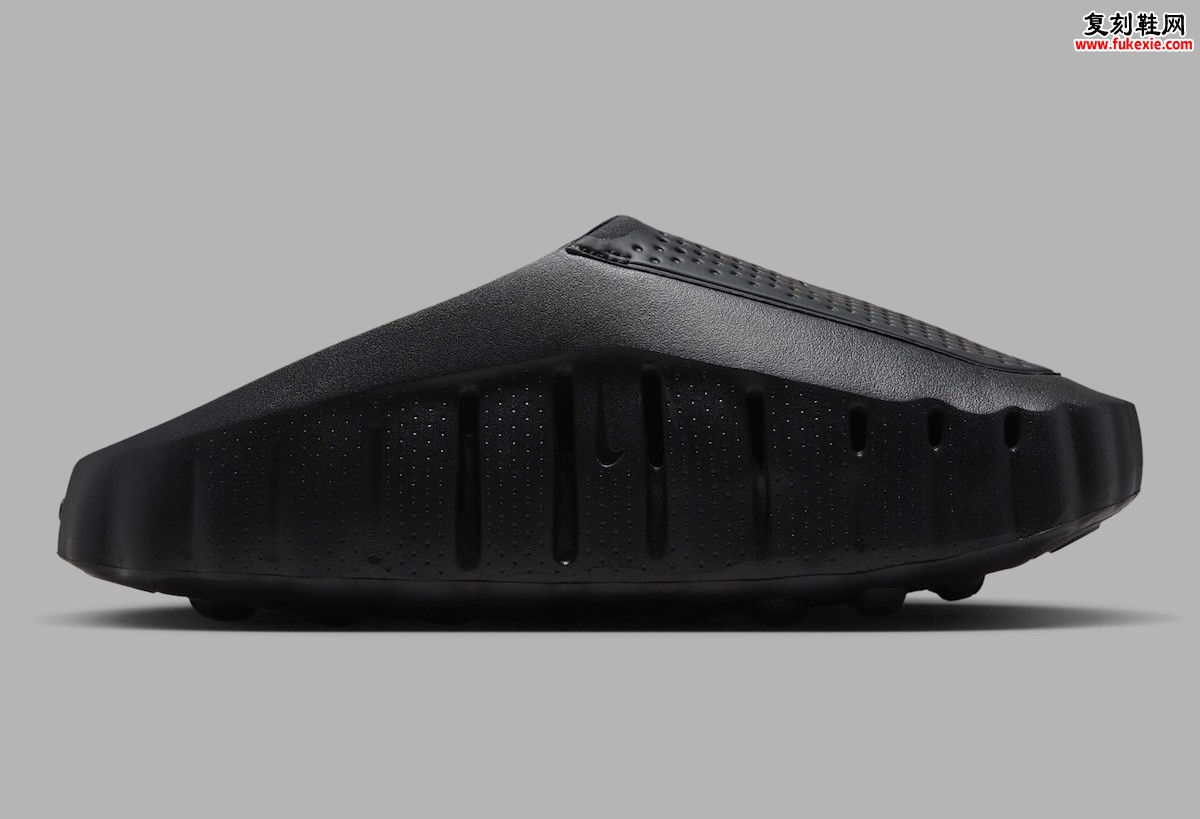 Nike Mind 001 “Triple Black” 全黑配色曝光,黑色鞋面柱状中底22区科技节点融入隐密Swoosh插图2 Nike Mind 001