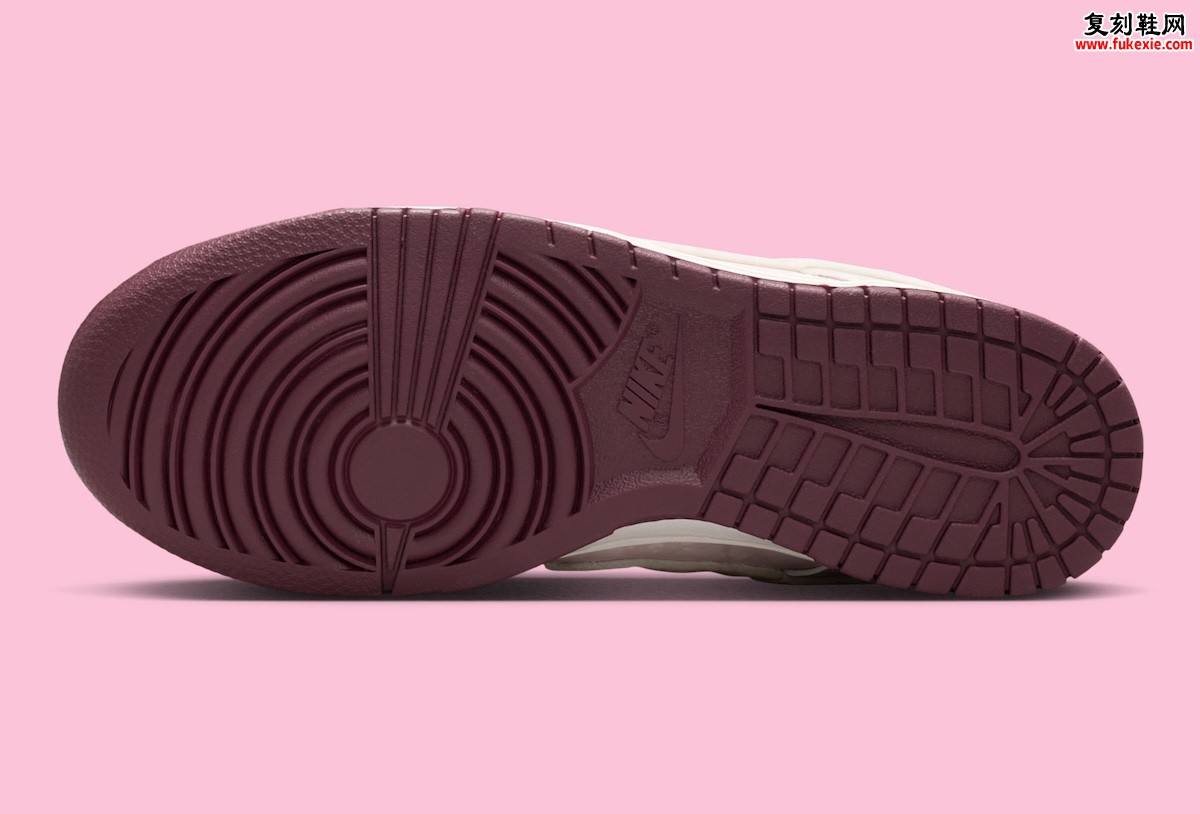 耐克2026情人节主题Dunk Low低调释出:心形细节点缀女性专属设计 将于明年二月发售