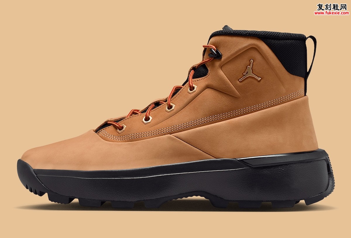 Jordan City Boot城市机能靴2025秋季首发:小麦色翻毛皮重塑户外美学