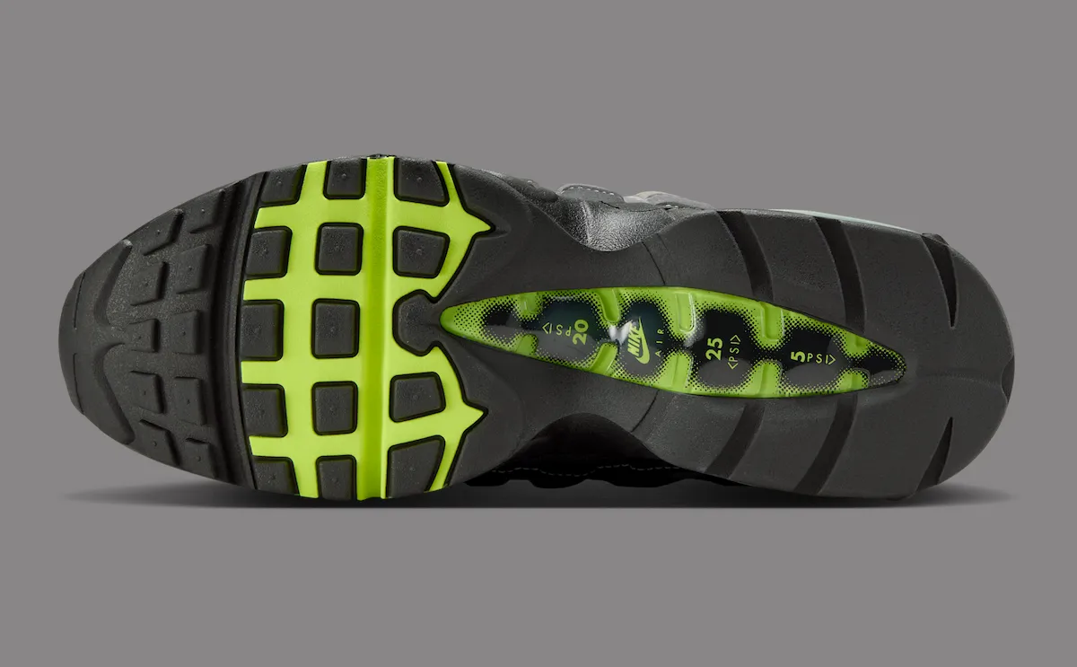 传奇霓虹再度点亮:Nike Air Max 95 OG ‘Neon’ 确认2026年3月复刻,以190美元致敬设计史诗