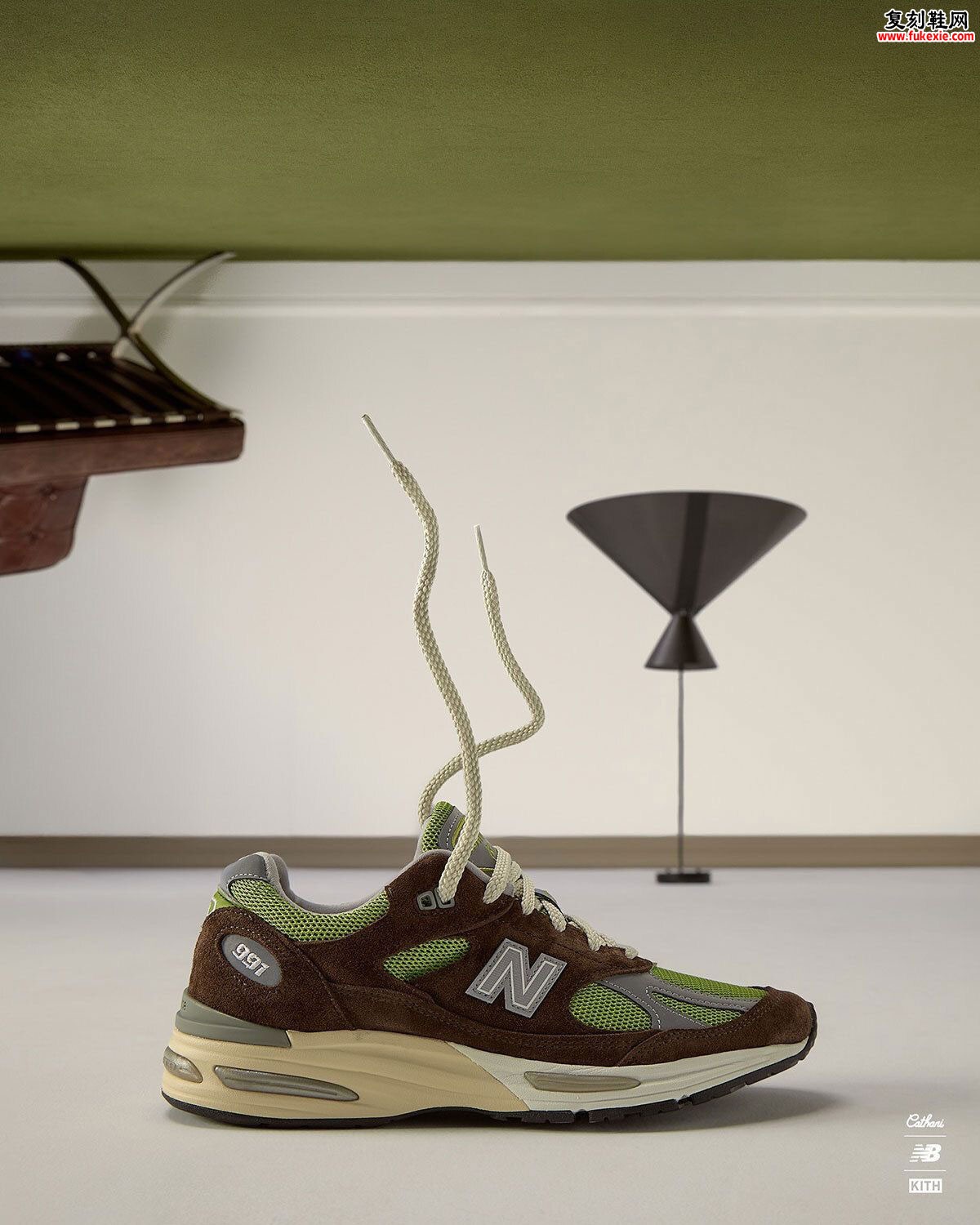 Daniëlle Cathari x New Balance 991v2 “Reverse Matcha” 丹妮尔×新百伦991v2“反向抹茶”将袭