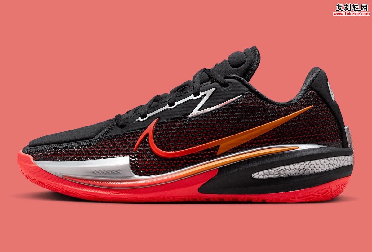 Nike Zoom GT Cut “Black/Bright Crimson” 黑红铬金配色2025年秋季发售
