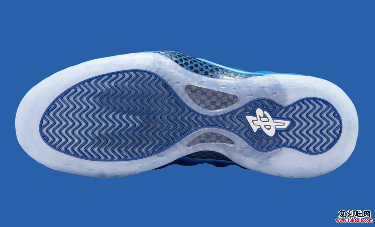 NIKE AIR FOAMPOSITE ONE “DARK NEON ROYAL” 2024 年 9 月发售 货号:FQ8181-511