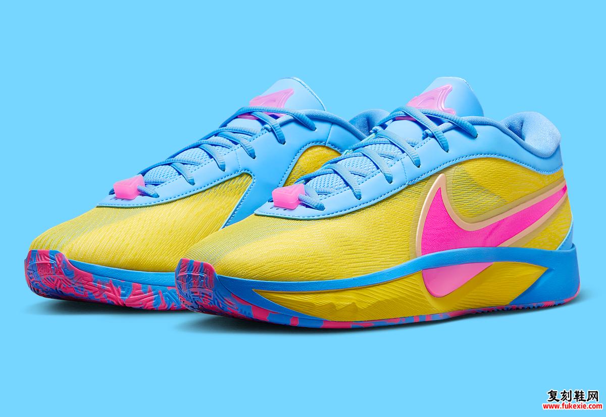 Giannis Adetokunbo Nike Giannis Freak 6 “Candy Funhouse”版本发布：糖果风格的全明星献礼