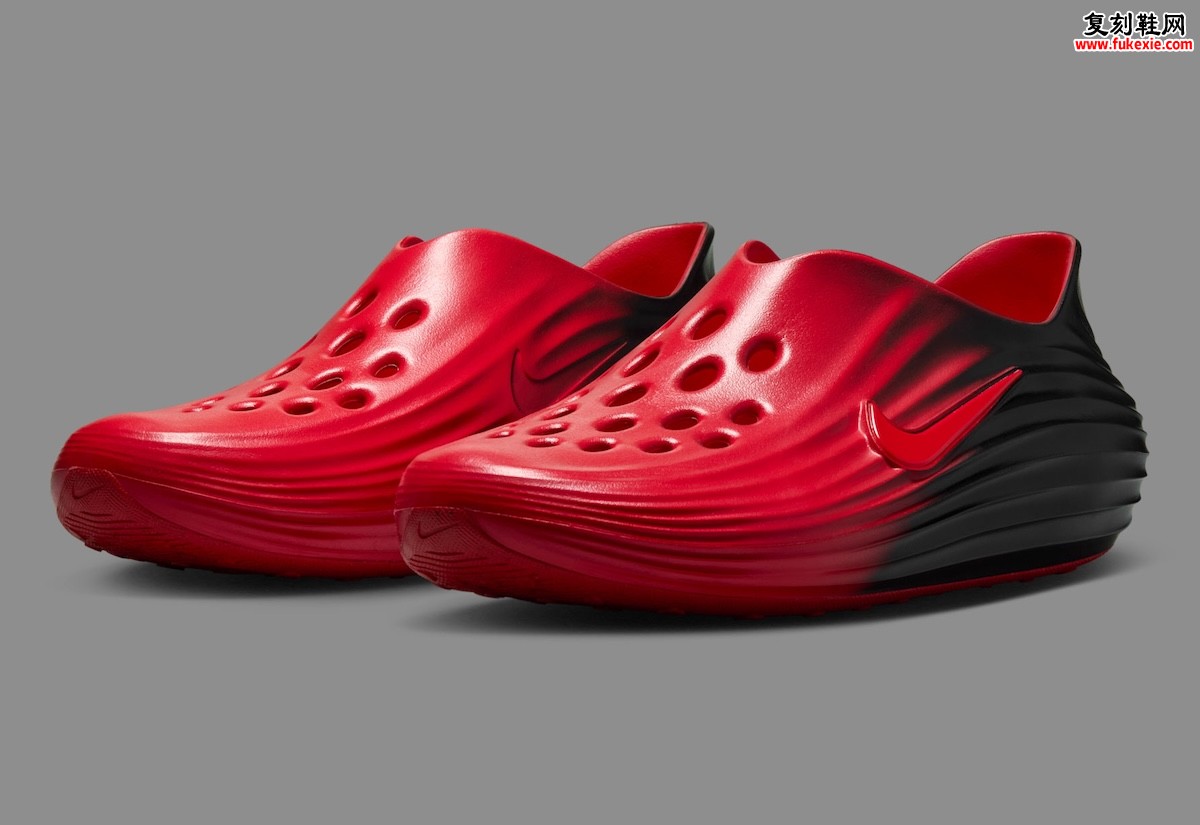 Nike ReactX Rejuven8“Bred Gradient”缓震通勤穆勒鞋70美元点燃夏季：大学红渐变黑诠释Rebrand缩略图