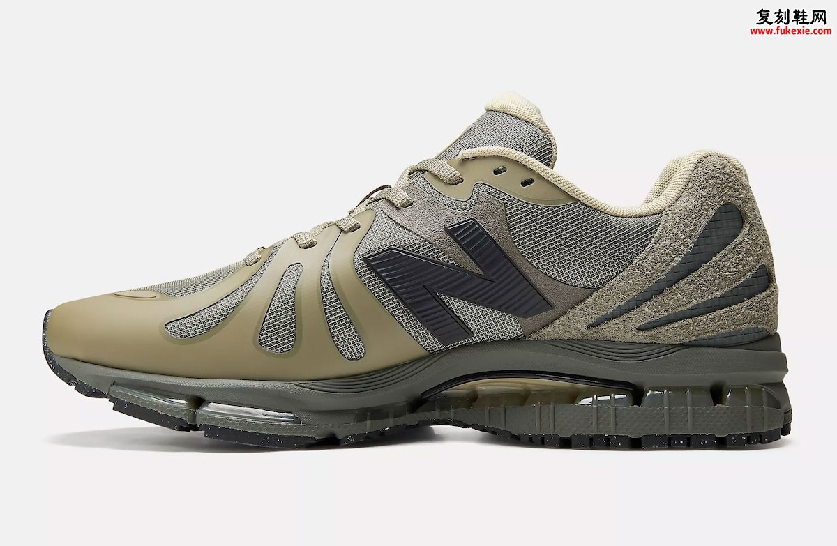 Stone Island x New Balance 1890 Covert Green 6月4日发售，橄榄绿防撕裂网面配罗盘徽章