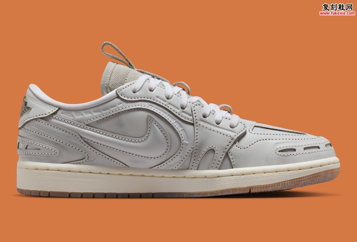Air Jordan 1 Low Method of Make “Summit White”白陶瓷配色11月发售 解构设计重塑AJ1经典