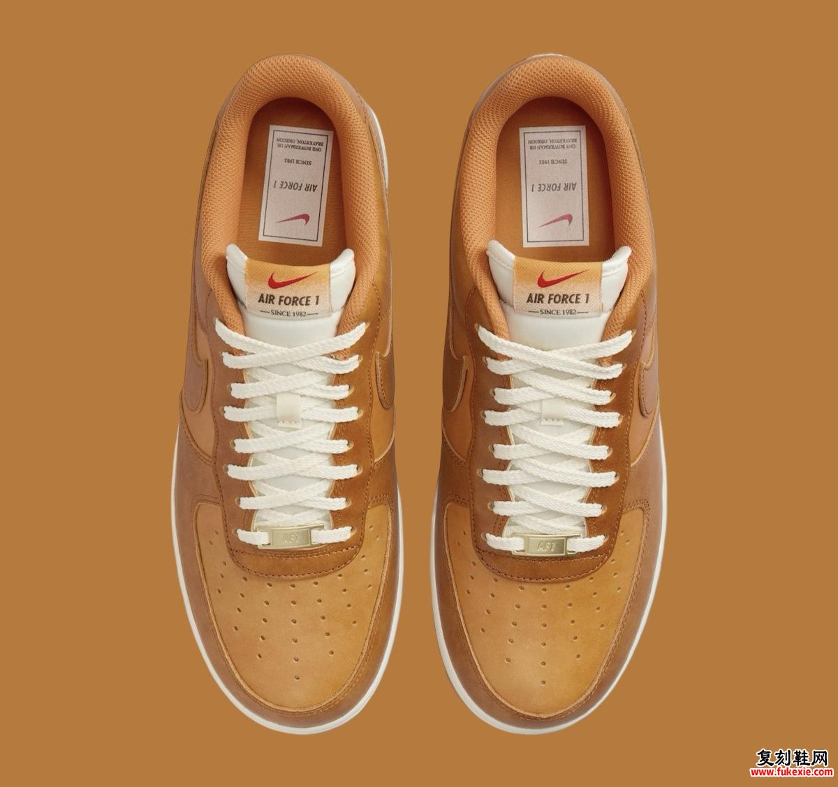 NIKE AIR FORCE 1 LOW “SUNSET/RUSSET” 加入 SELF 1982 系列 货号：HQ3639-720