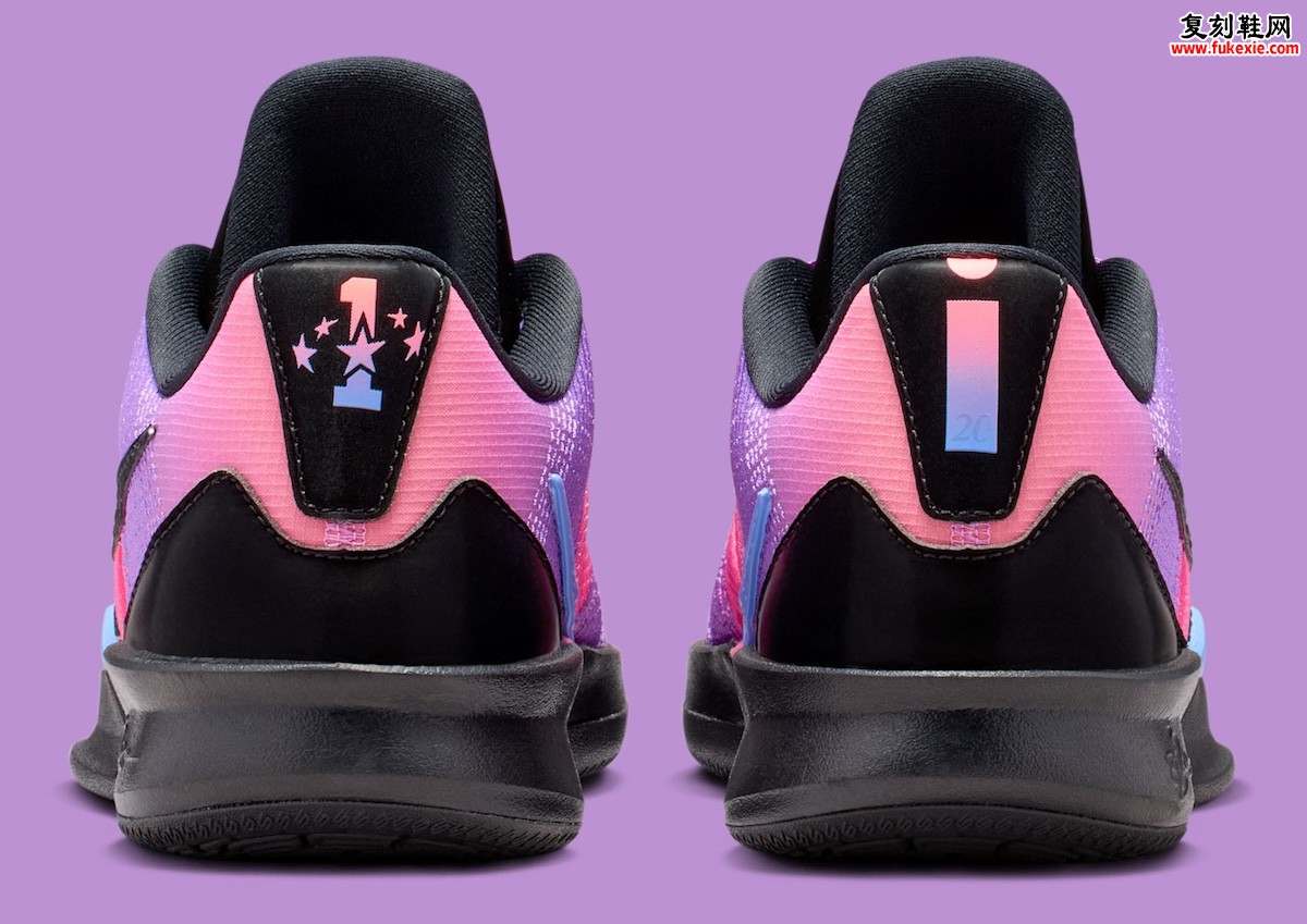 耐克Sabrina 3“CHBL”中国高中篮球联赛专属PE 2026夏季发售，渐变紫粉配色高调登场