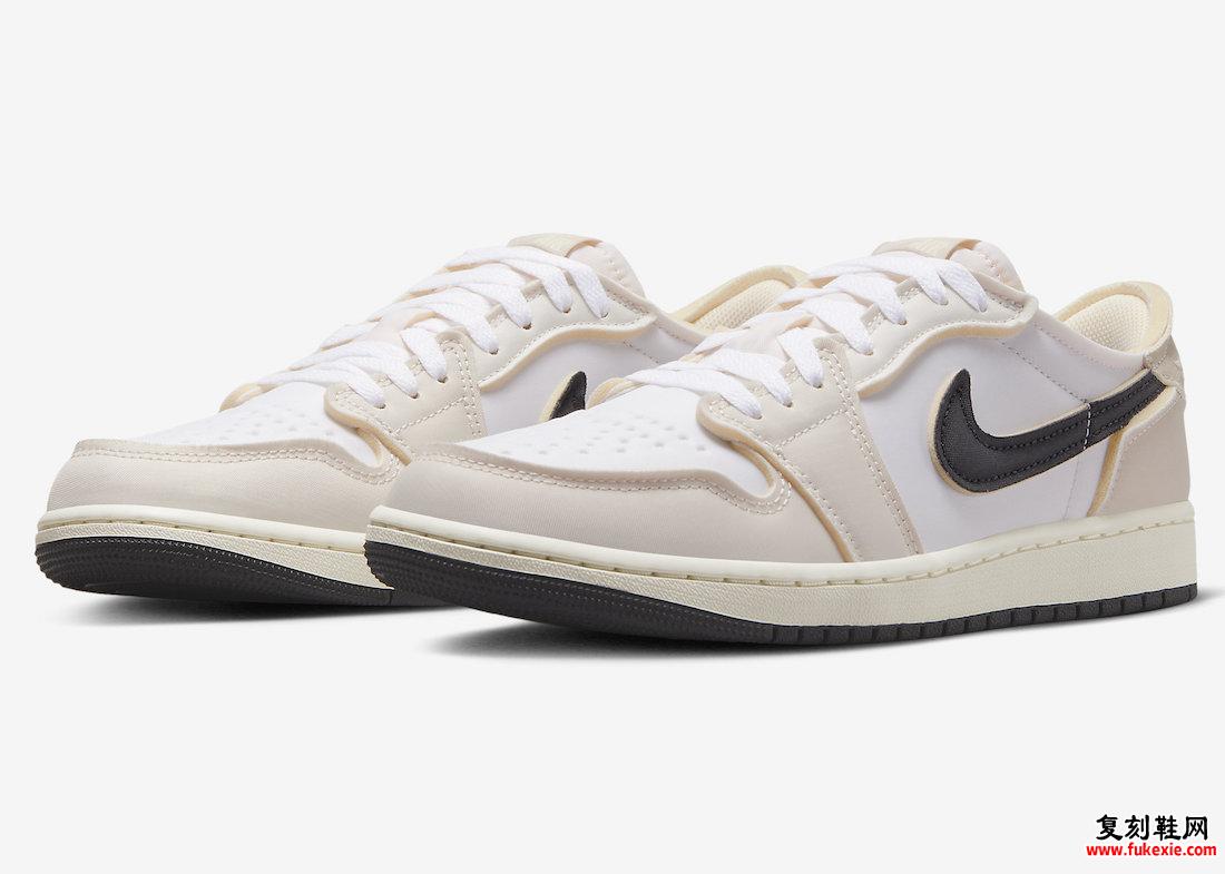 AIR JORDAN 1 LOW OG “COCONUT MILK” 官方图片 货号：DV0982-100