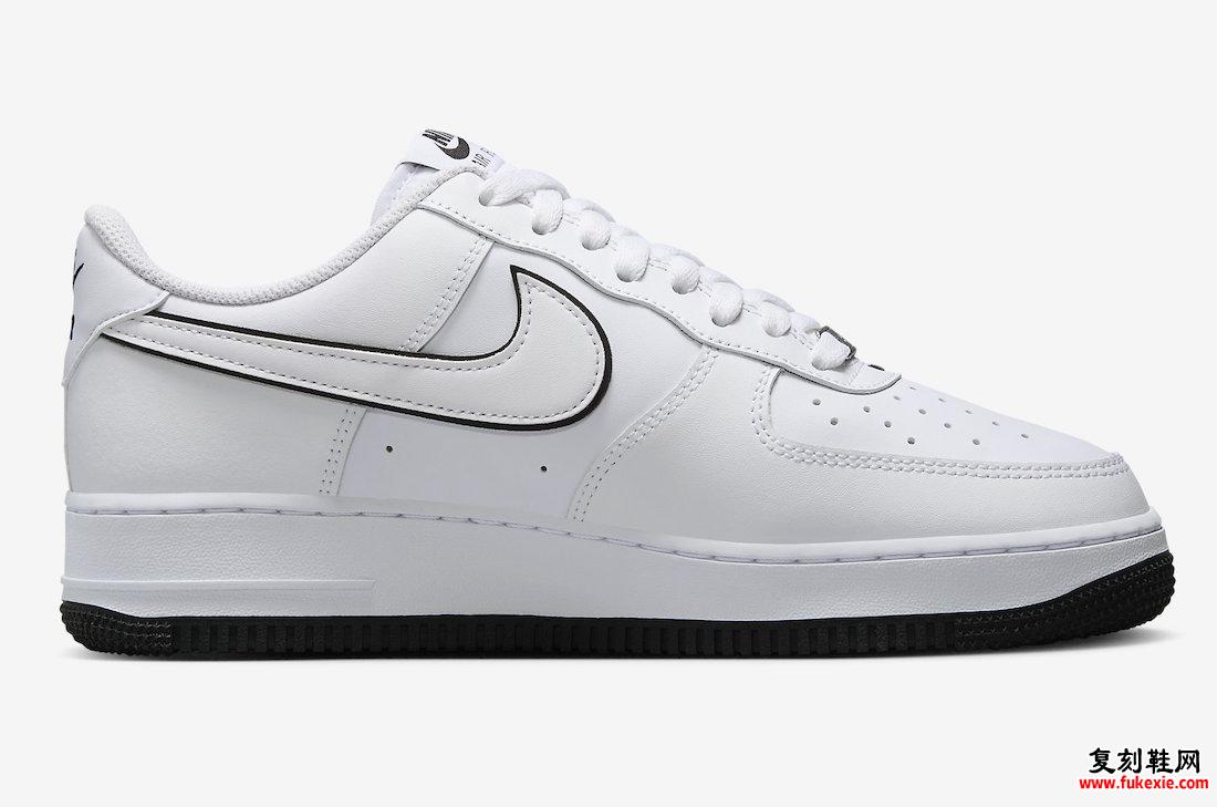 NIKE AIR FORCE 1 LOW 即将推出“白黑”配色 一起欣赏 货号：DV0788-103