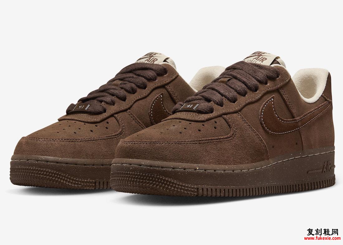 NIKE AIR FORCE 1 LOW “CACAO WOW”“可可哇”现已上市 货号：FQ8901-259