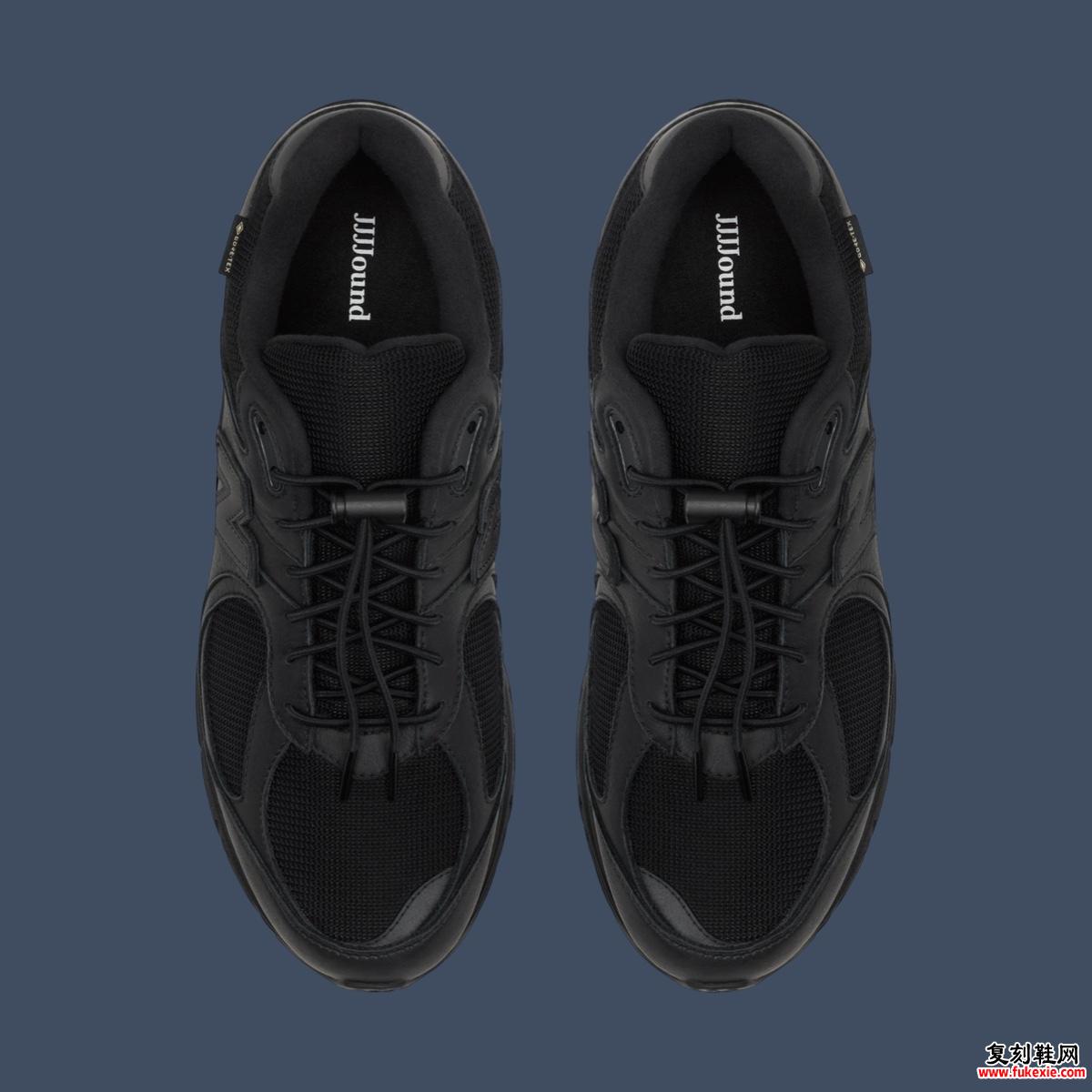 JJJJound x New Balance 2002R Gore-Tex “Black” 2024 年 12 月发布 货号:M2002RXW