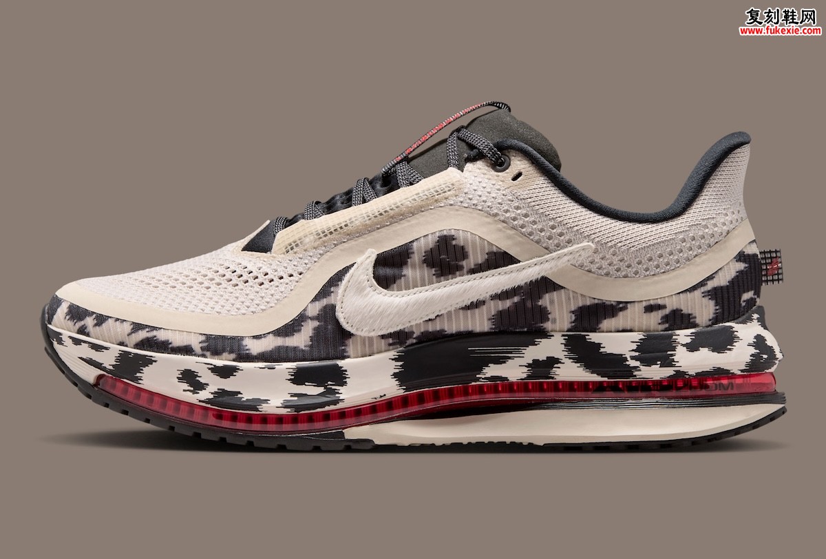 Nike Pegasus Premium “Cow Print” 奶牛纹配色2026秋季发售：全掌可视Air Zoom + ZoomX三重缓震