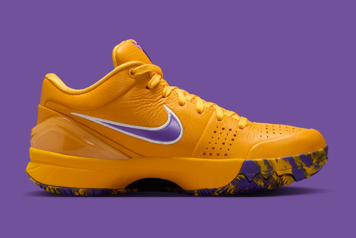 Nike Kobe 4 Protro“Draft Day”湖人GS独立发售:122美元锁定4%盲盒隐藏款插图2 Nike Kobe 4 Protro“Draft Day”湖人GS独立发售:122美元锁定4%盲盒隐藏款