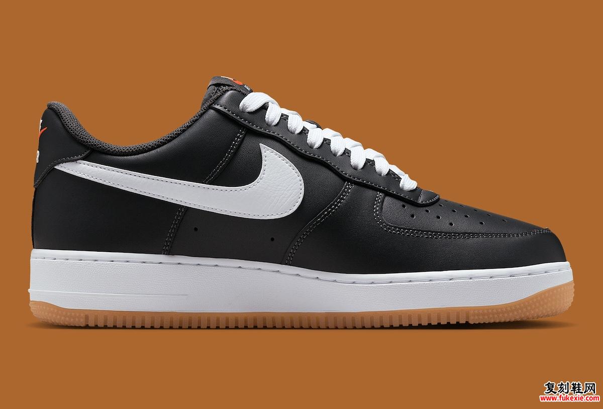 Nike Air Force 1 Low “Anthracite” 2025深度解析：暗夜美学与工业基因的碰撞