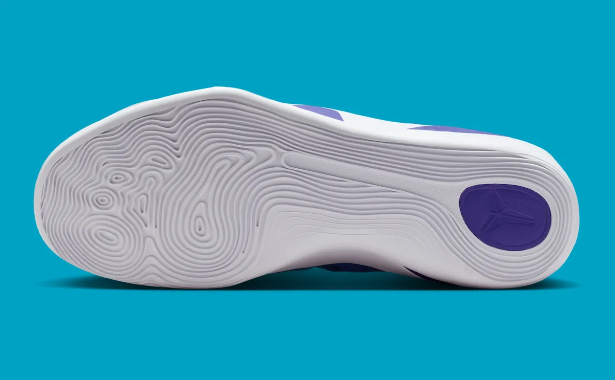 the Nike Kobe 9 Elite Low EM Protro “Draft Day”科比9精英低帮EM Protro“选秀日”紫绿渐变配色