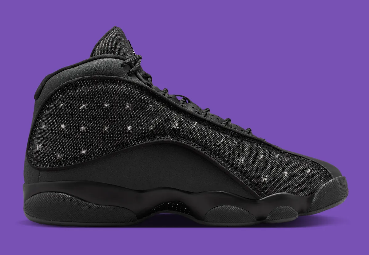 Air Jordan 13 Wings 公益教育联名 丹宁斜纹布 X 型缝线 五彩外底 2026 年 7 月 24 日发售插图2 Air Jordan 13 Wings 公益教育联名 丹宁斜纹布 X 型缝线 五彩外底 2026 年 7 月 24 日发售