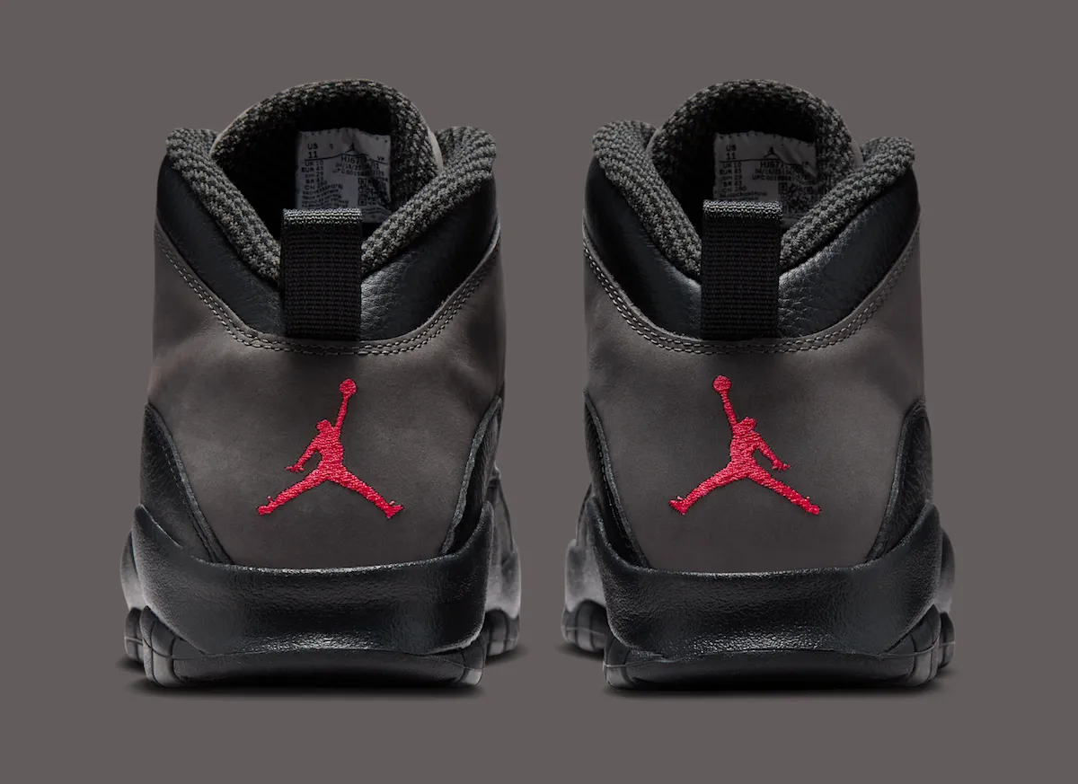 Air Jordan 10 “Shadow”暗影复刻版2025年11月发售 复刻鞋网解析元年细节