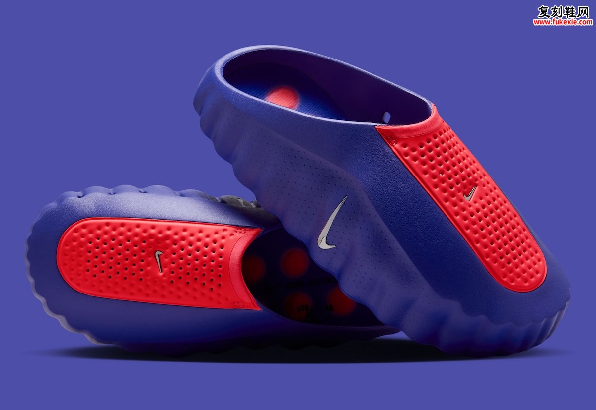 Nike Mind 001 AMP “蜘蛛侠”配色2026年7月19日发售：Indigo Burst蓝红撞色与22节点神经科学恢复鞋深度解析缩略图