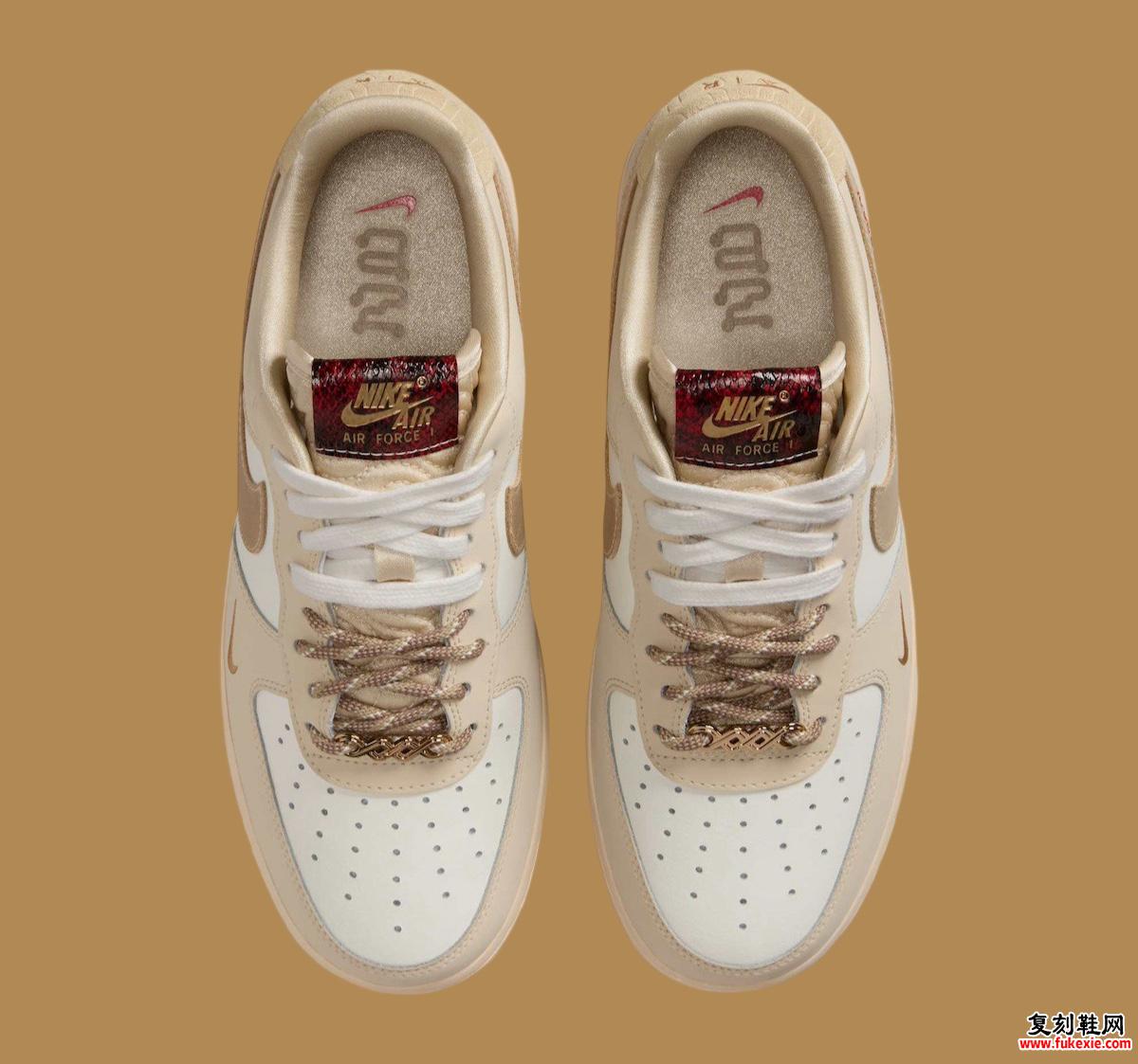 NIKE AIR FORCE 1 LOW “蛇年” 2025 年春季发布 货号：HV5990-172