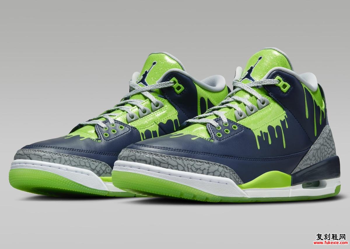 AIR JORDAN 3 DOERNBECHER “HUGO” 将于 2023 年 12 月发布 货号：FZ3030-919