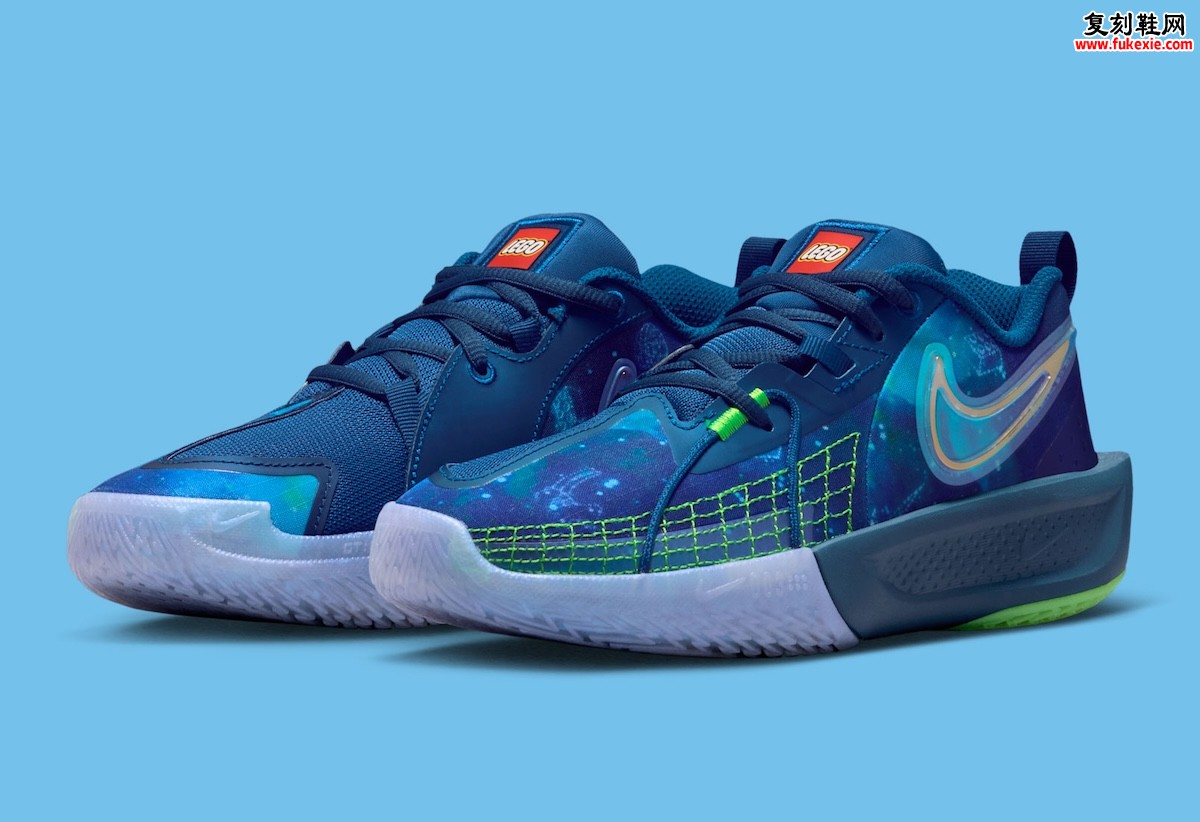 LEGO x Nike “Brave Blue”乐高×耐克“勇敢蓝”联名系列2025秋季来袭 篮球科技与童趣创意