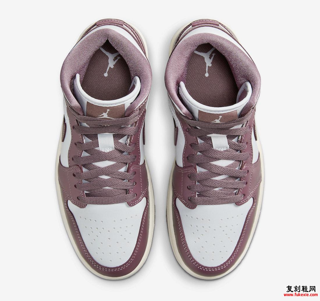 AIR JORDAN 1 MID “SKY J MAUVE”现已上市 货号：BQ6472-050